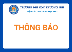 Thông báo nhập học chương trình Thạc sĩ Điều hành cao cấp - Executive MBA khoá 4 năm 2025