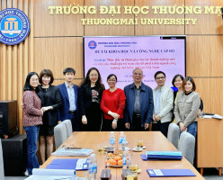 Họp Hội đồng đánh giá, nghiệm thu cấp Bộ đề tài khoa học và công nghệ cấp Bộ của Bộ Giáo dục và Đào tạo: “Thúc đẩy sự tham gia của các doanh nghiệp nhỏ và vừa vào chuỗi giá trị toàn cầu để phát triển ngành công nghiệp chế biến, chế tạo Việt Nam” - Chủ nhi