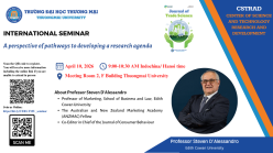 [TỌA ĐÀM KHOA HỌC] GÓC NHÌN VỀ CÁC HƯỚNG TIẾP CẬN XÂY DỰNG CHƯƠNG TRÌNH NGHIÊN CỨU (A PERSPECTIVE OF PATHWAYS TO DEVELOPING A RESEARCH AGENDA)