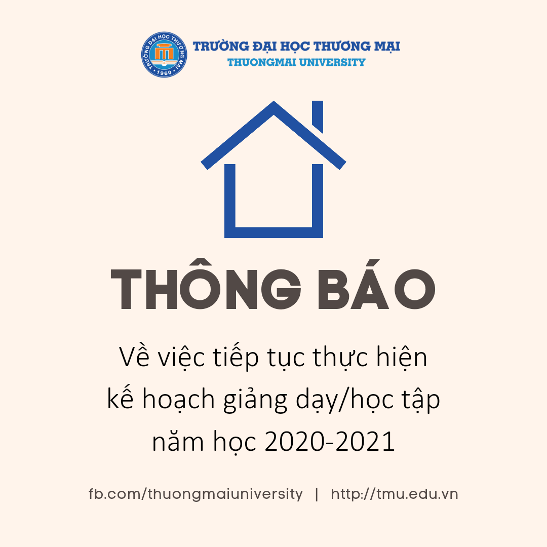 TB 475 v/v Tiếp tục thực hiện kế hoạch giảng dạy/học tập năm học 2020 – 2021